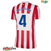 Camiseta Atletico Madrid Conor Gallagher #4 Primera Equipación para mujer 2025-26 manga corta